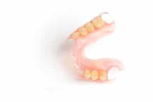 partial flipper denture