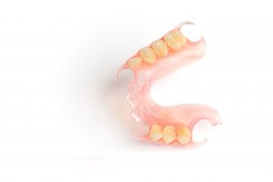 upper and lower dentures artistic